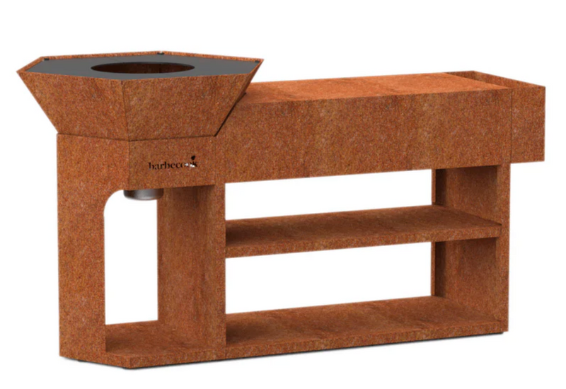 Barbecook Nestor Island made of Corten Steel