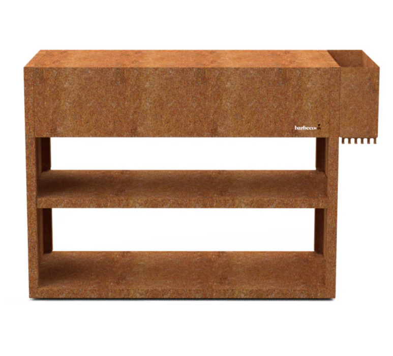 Barbecook Buddy Workstation Corten Steel