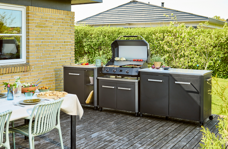 Cozze Outdoor Kitchen G-800 COMB0 Plancha-Grill, | 3M