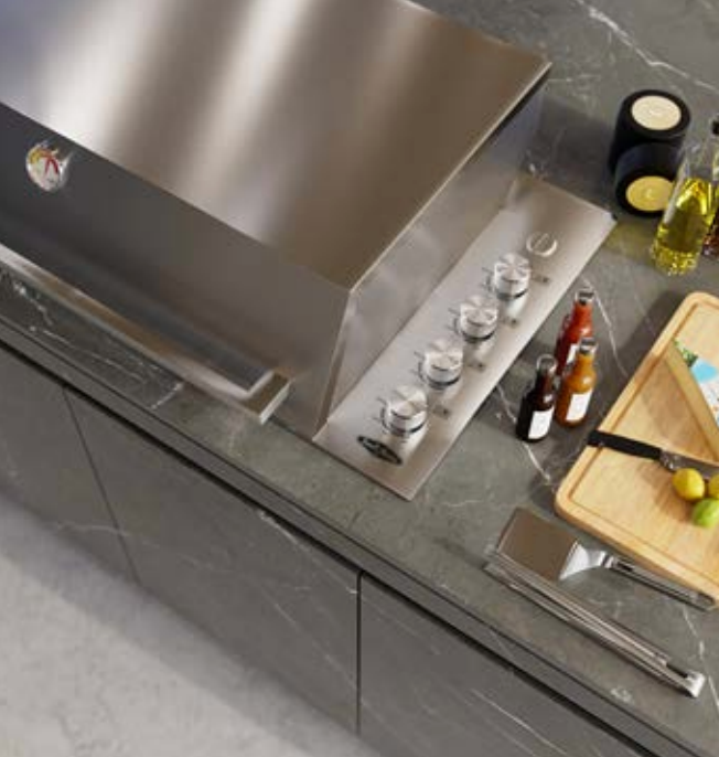 Formilia Outdoor Kitchens – Amalfi Natural | 3.2M x1.2M