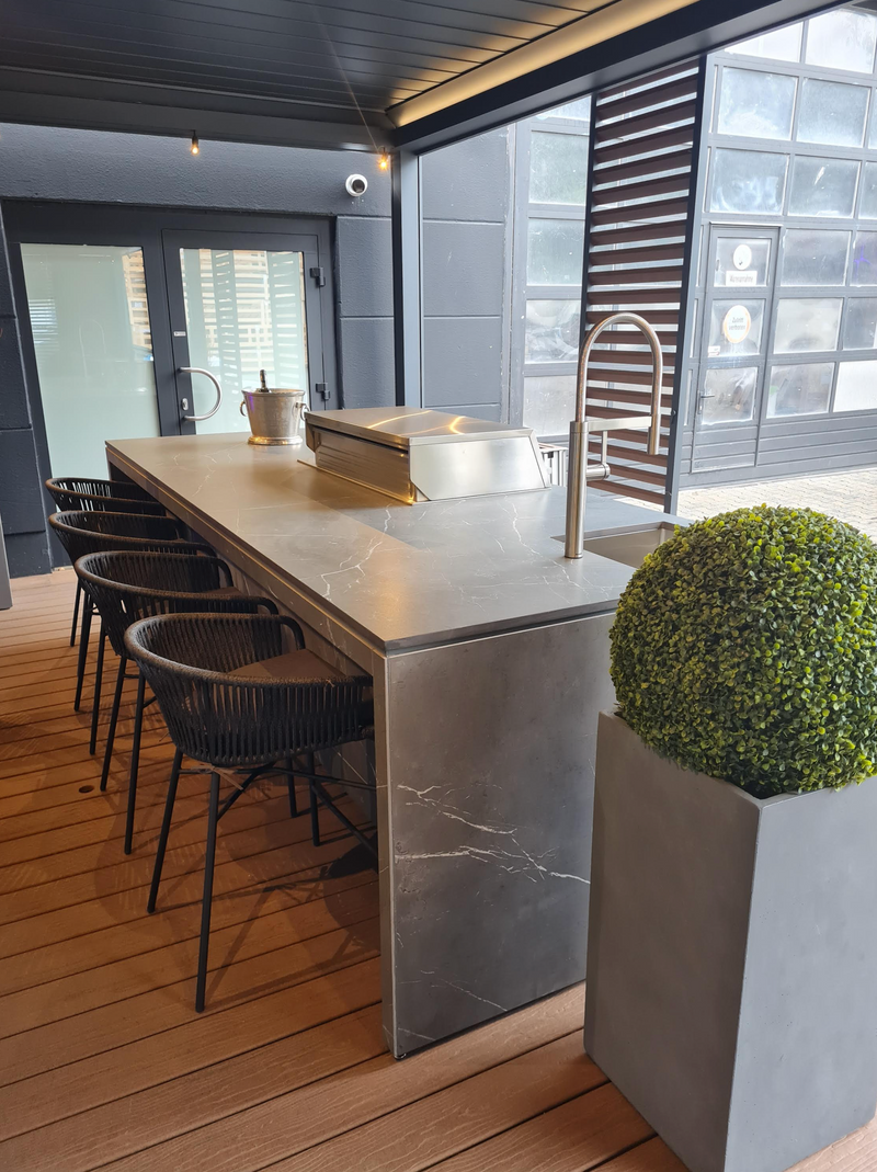 Formilia Outdoor Kitchens – Amalfi Natural | 3.2M x1.2M