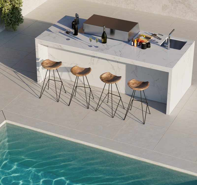 Formilia Outdoor Kitchens – Amalfi Natural | 3.2M x1.2M