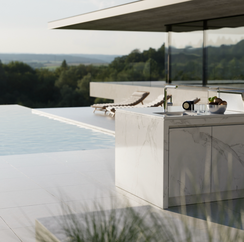 Formilia Outdoor Kitchens – Amalfi Natural | 3.2M x1.2M