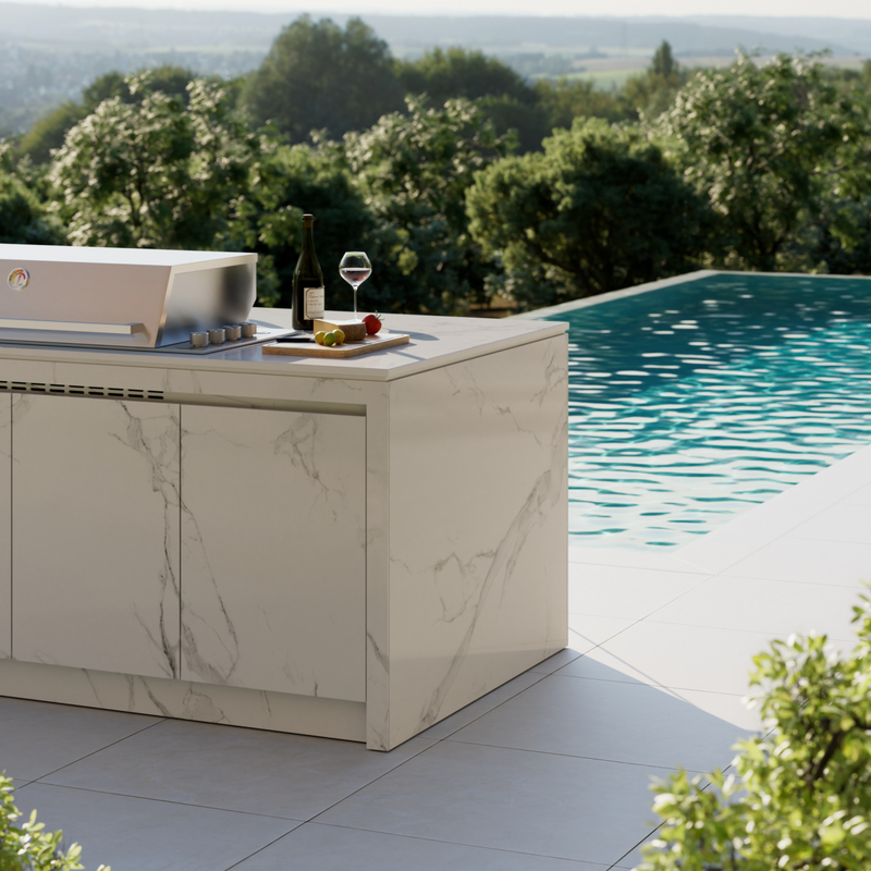 Formilia Outdoor Kitchens – Amalfi Natural | 3.2M x1.2M