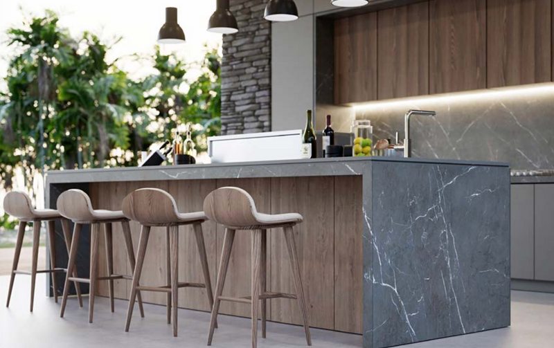 Formilia Outdoor Kitchens – Amalfi Natural | 3.2M x1.2M