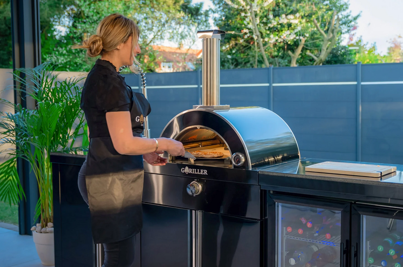 Goriller Outdoor Kitchen | Pizza Oven, Sink & Fridge | 2.5m