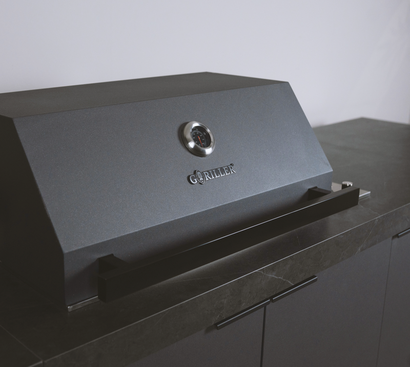 Goriller Outdoor Kitchen King | 5-Burner Gas Grill, Refrigerator & Sink | 2.7m