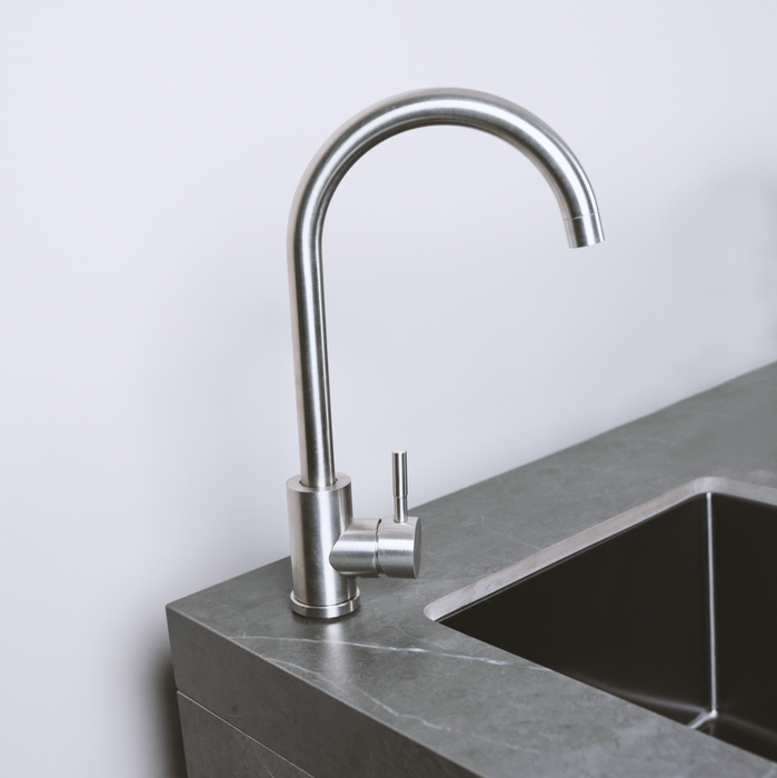 Goriller Outdoor Kitchen King | 5-Burner Gas Grill, Refrigerator & Sink | 2.7m