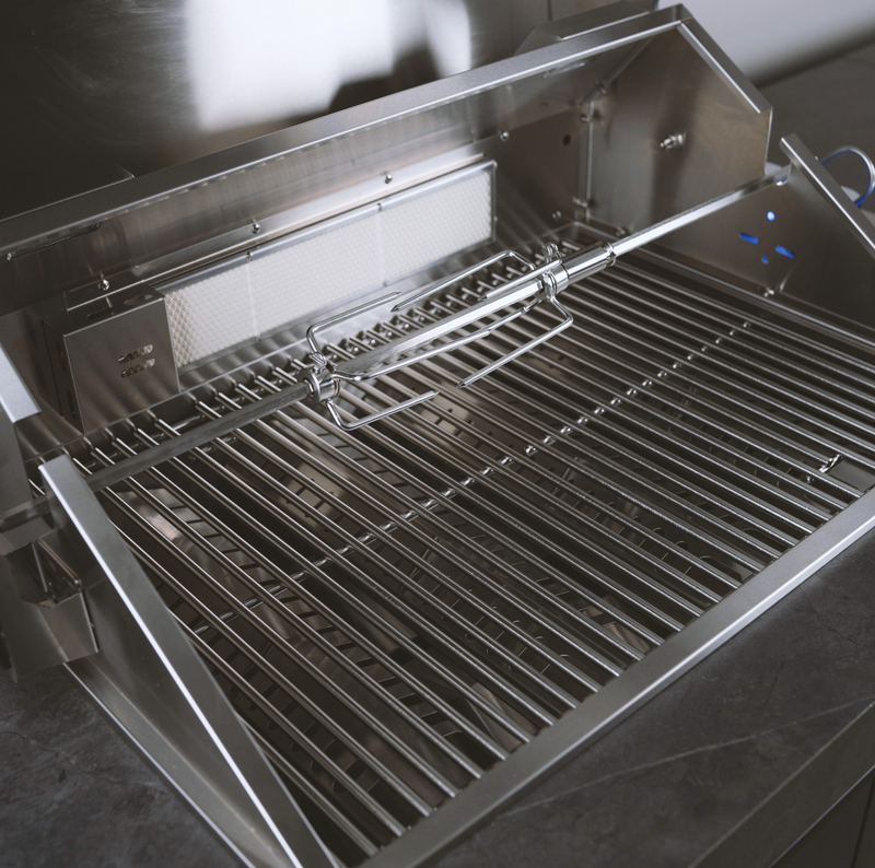 Goriller Outdoor Kitchen King | 5-Burner Gas Grill, Refrigerator & Sink | 2.7m