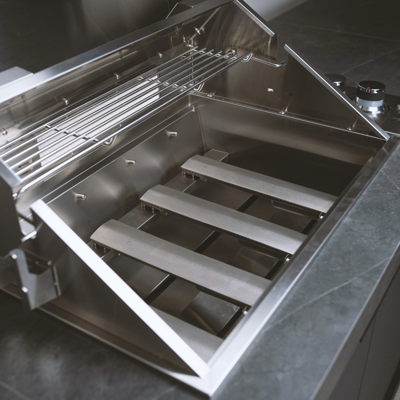 Goriller Outdoor Kitchen King | 5-Burner Gas Grill, Refrigerator & Sink | 2.7m