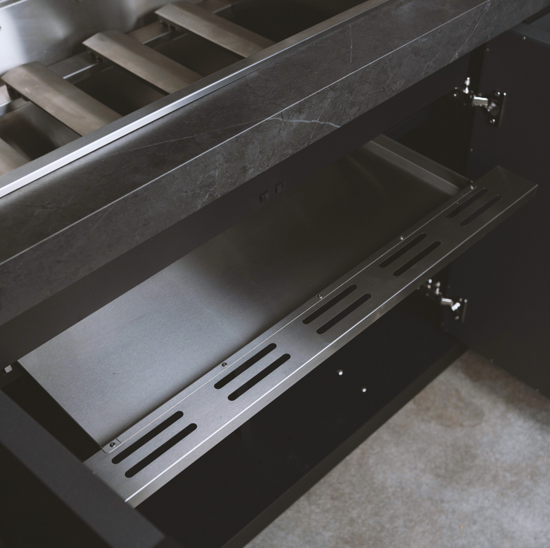 Goriller Outdoor Kitchen King | 5-Burner Gas Grill, Refrigerator & Sink | 2.7m