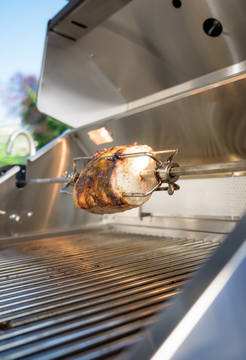 Goriller Outdoor Kitchen King | 5-Burner Gas Grill, Refrigerator & Sink | 2.7m