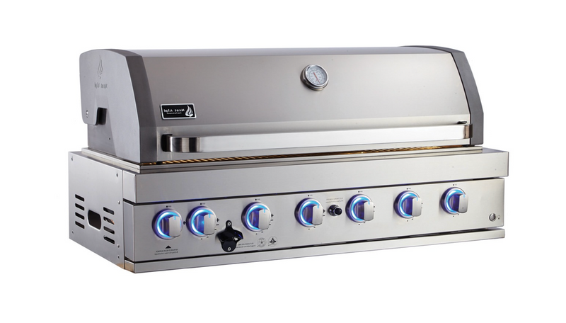 Mont Alpi Stainless Steel 805 44" Built In Barbecue