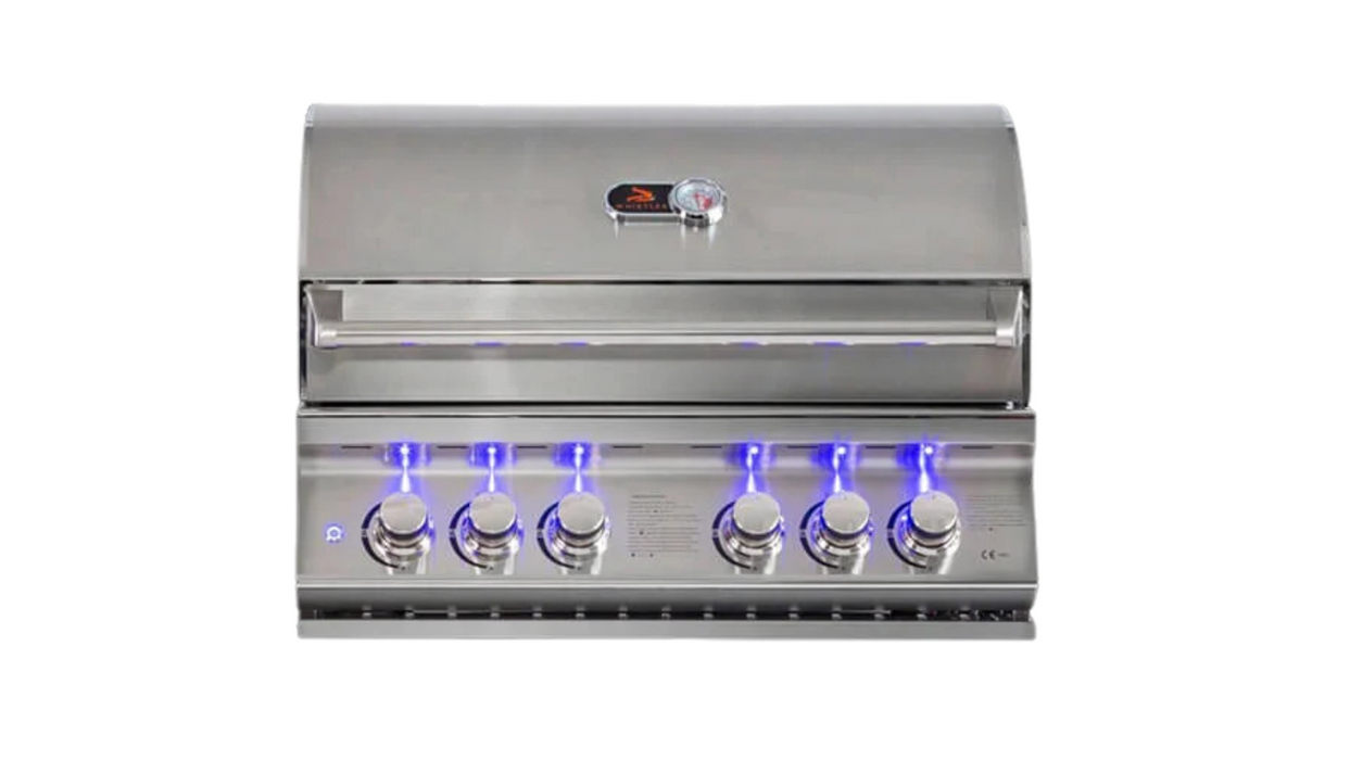 Whistler Burford 4 Burner Barbecue with Rotisserie and Weather Cover