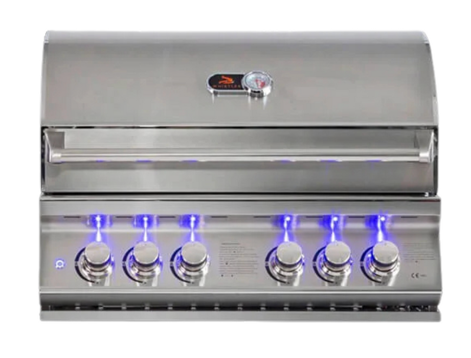 Whistler Burford 4 Burner Barbecue with Rotisserie and Weather Cover