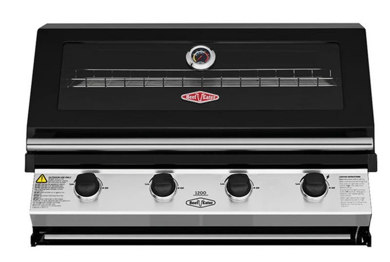 Beefeater 1200E Built-In 4 Burner Gas BBQ Outdoor Kitchen and Fridge