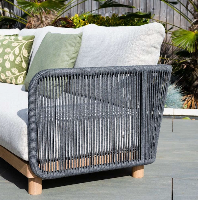 Norfolk Leisure Buxton 2 Seater Sofa Set with Piller Coffee Table and 2 Stools