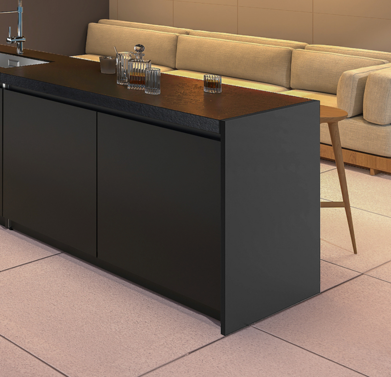 Whistler Fairford Outdoor Kitchen Black Bar unit 1200cm