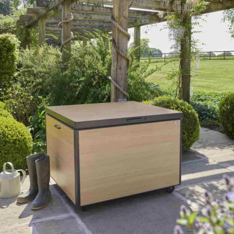 Royce Medium Wood Look Storage Box