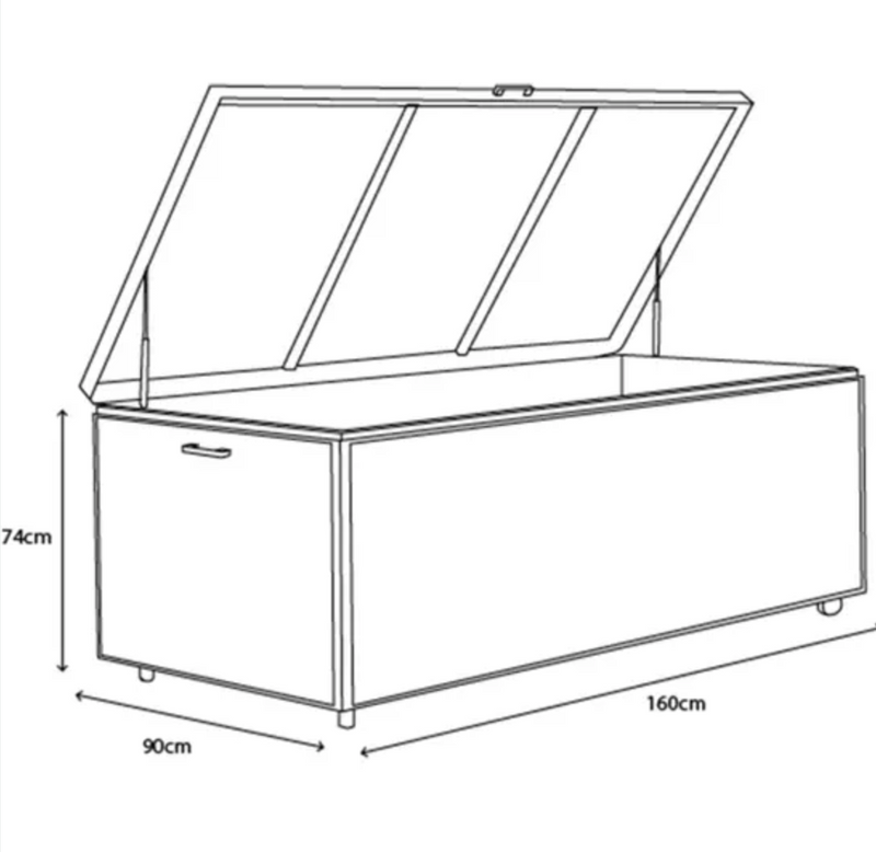 Royce Xl Anthracite Storage Box