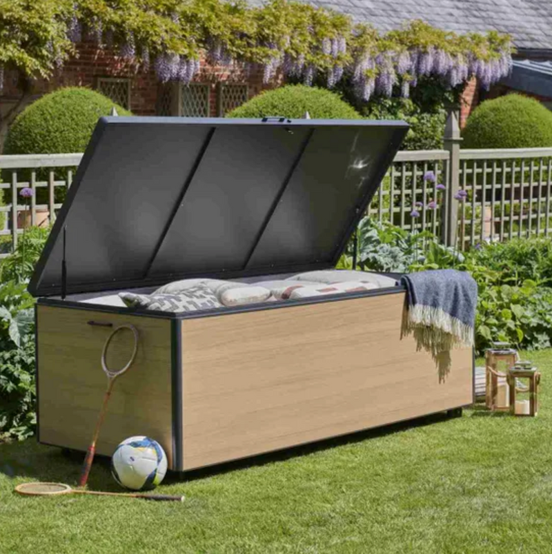 Royce Xl Wood Look Storage Box