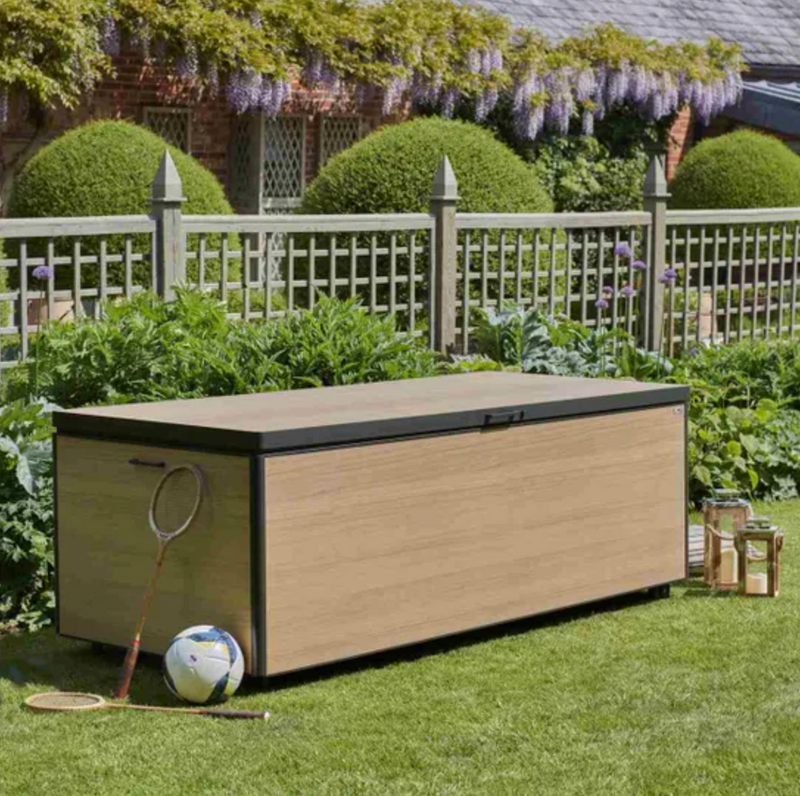 Royce Xl Wood Look Storage Box