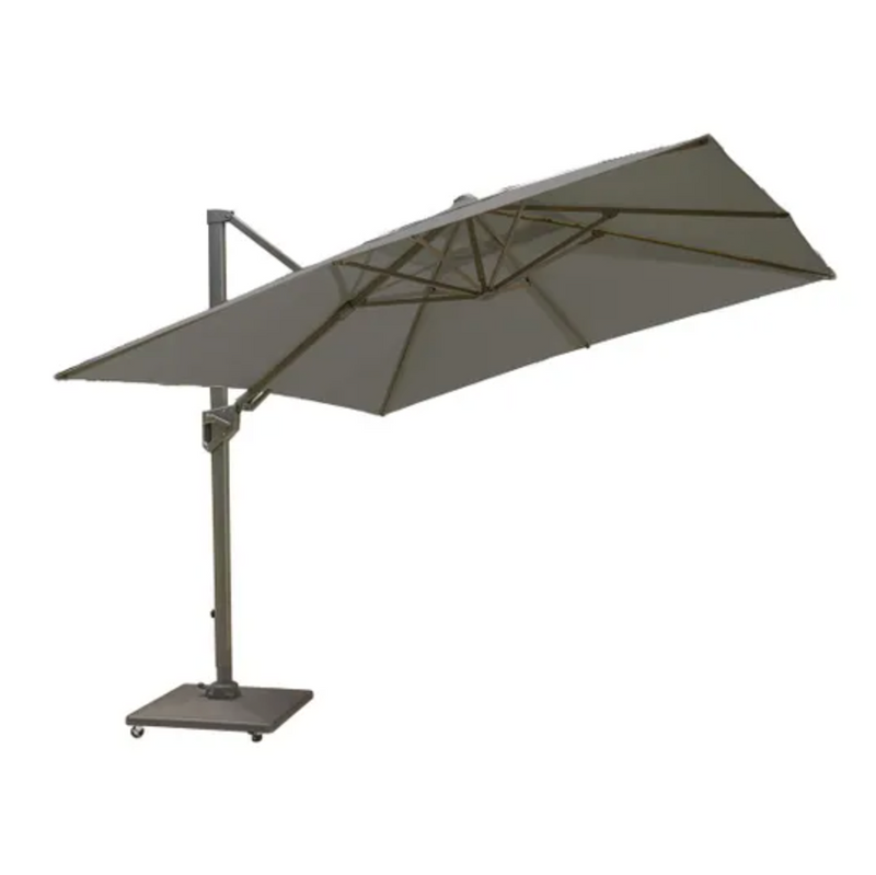 Royce Ambassador Square 3x3m Cantilever with NovaSun Smoke Grey Canopy