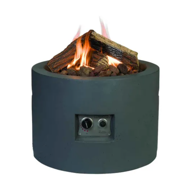Happy Cocooning Round Cocoon Fire Pit - Grey
