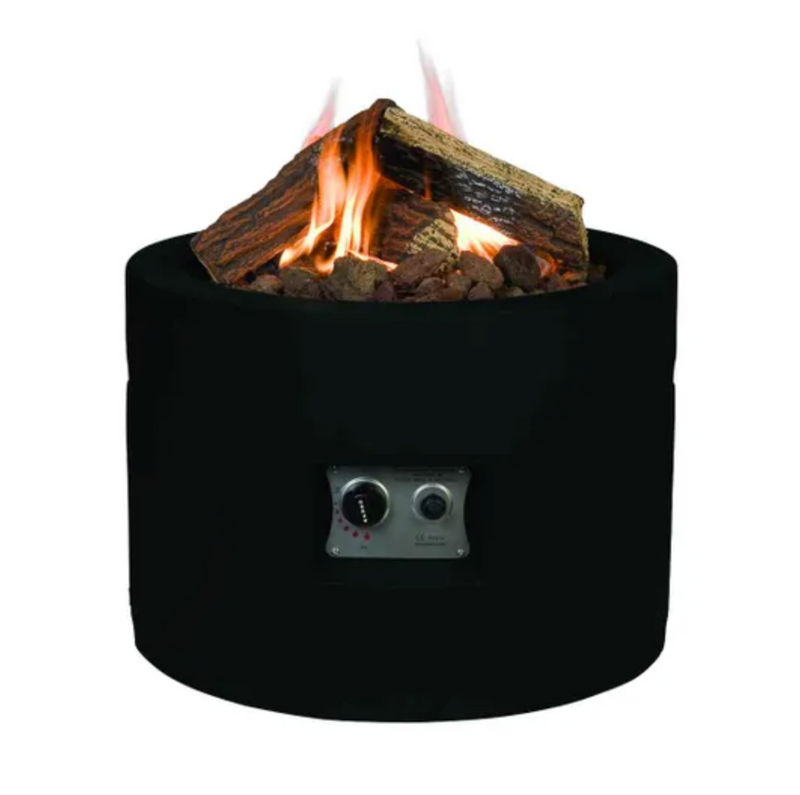 Happy Cocooning Round Cocoon Fire Pit - Black