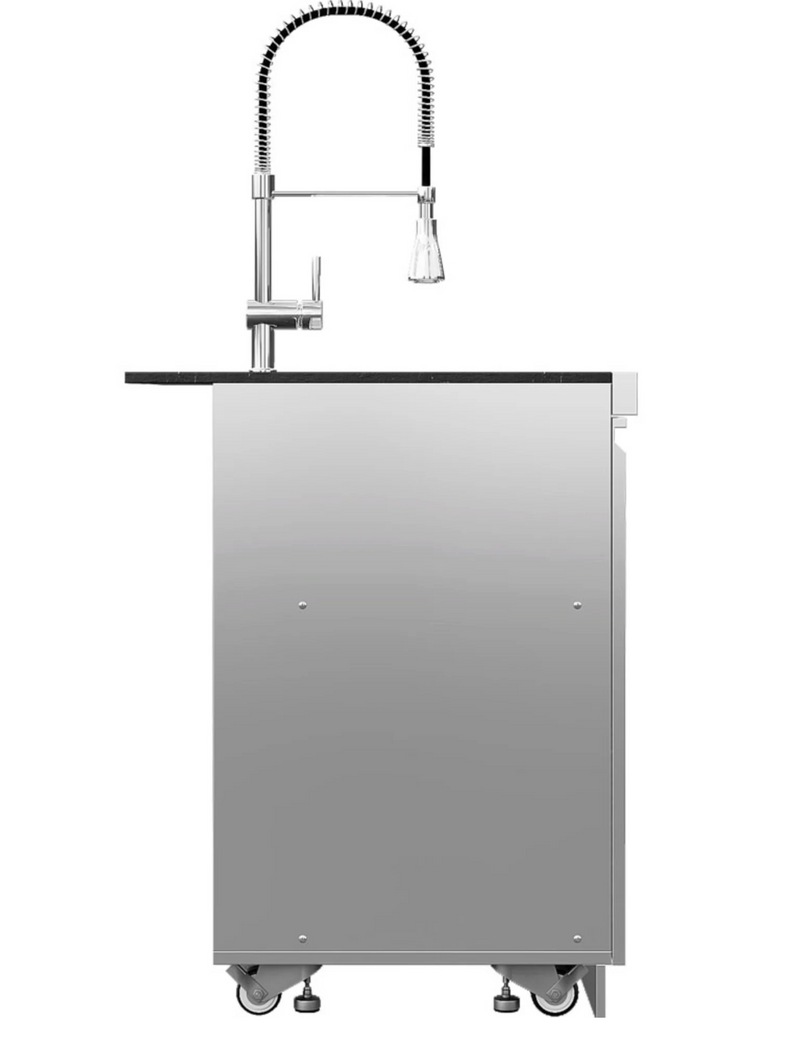 Whistler Outdoor Kitchen 6 Burner BBQ, Double Doors and Sink | 3.1M