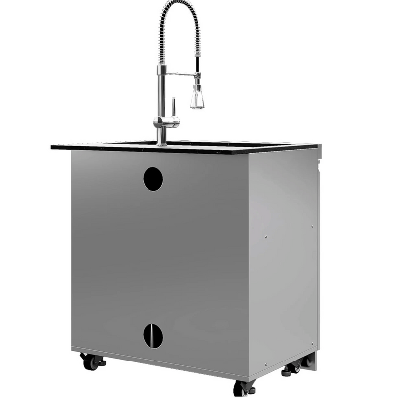 Whistler Outdoor Kitchen 6 Burner BBQ, Fridge, and Sink | 3M
