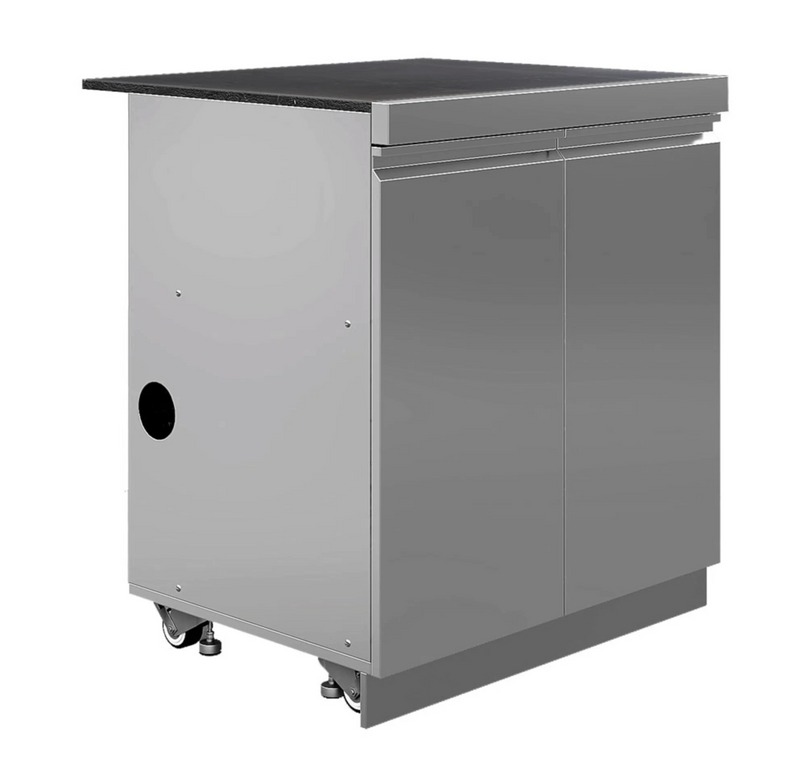 Whistler Outdoor Kitchen 6-Burner BBQ, Fridge, & Double Door Cabinet | 3M