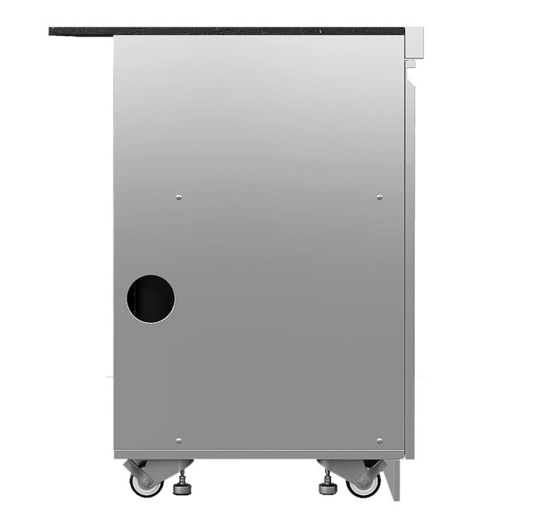 Whistler Outdoor Kitchen 6 Burner BBQ, Fridge, Triple Drawer and Gas Bottle Cabinet | 4M