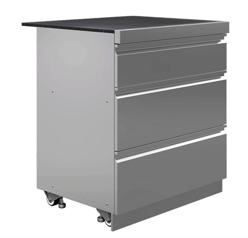 Whistler Outdoor Kitchen 6 Burner BBQ, Double Doors and Triple Drawer | 3.1M