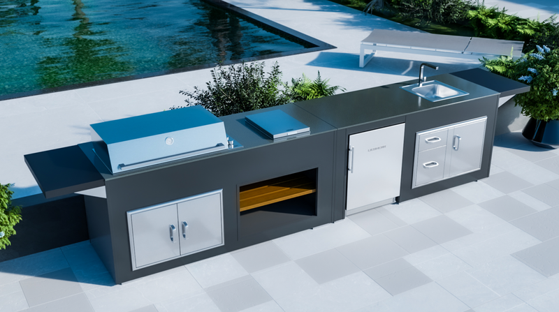 Grillandia Outdoor Kitchen Beefeater Pro Line Fridge | 5.2M