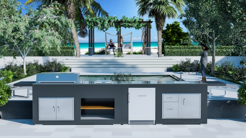 Grillandia Outdoor Kitchen Beefeater Pro Line Fridge | 5.2M