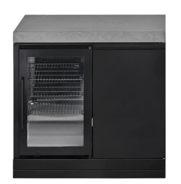 GrandPro Outdoor kitchen Fridge and Sink with Worktop Module 3.3M