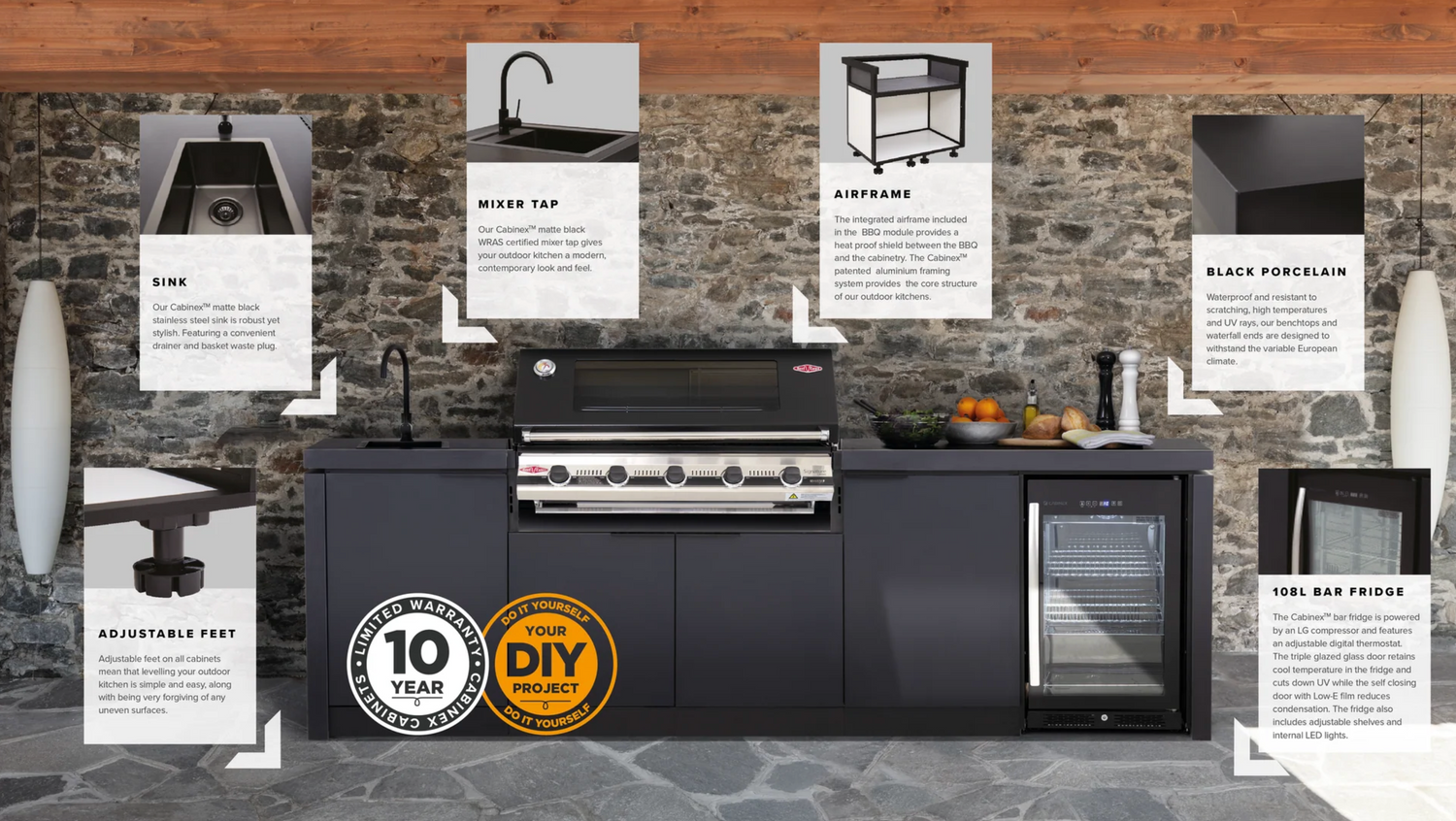 Cabinex Outdoor Kitchens a Rust Free Solution