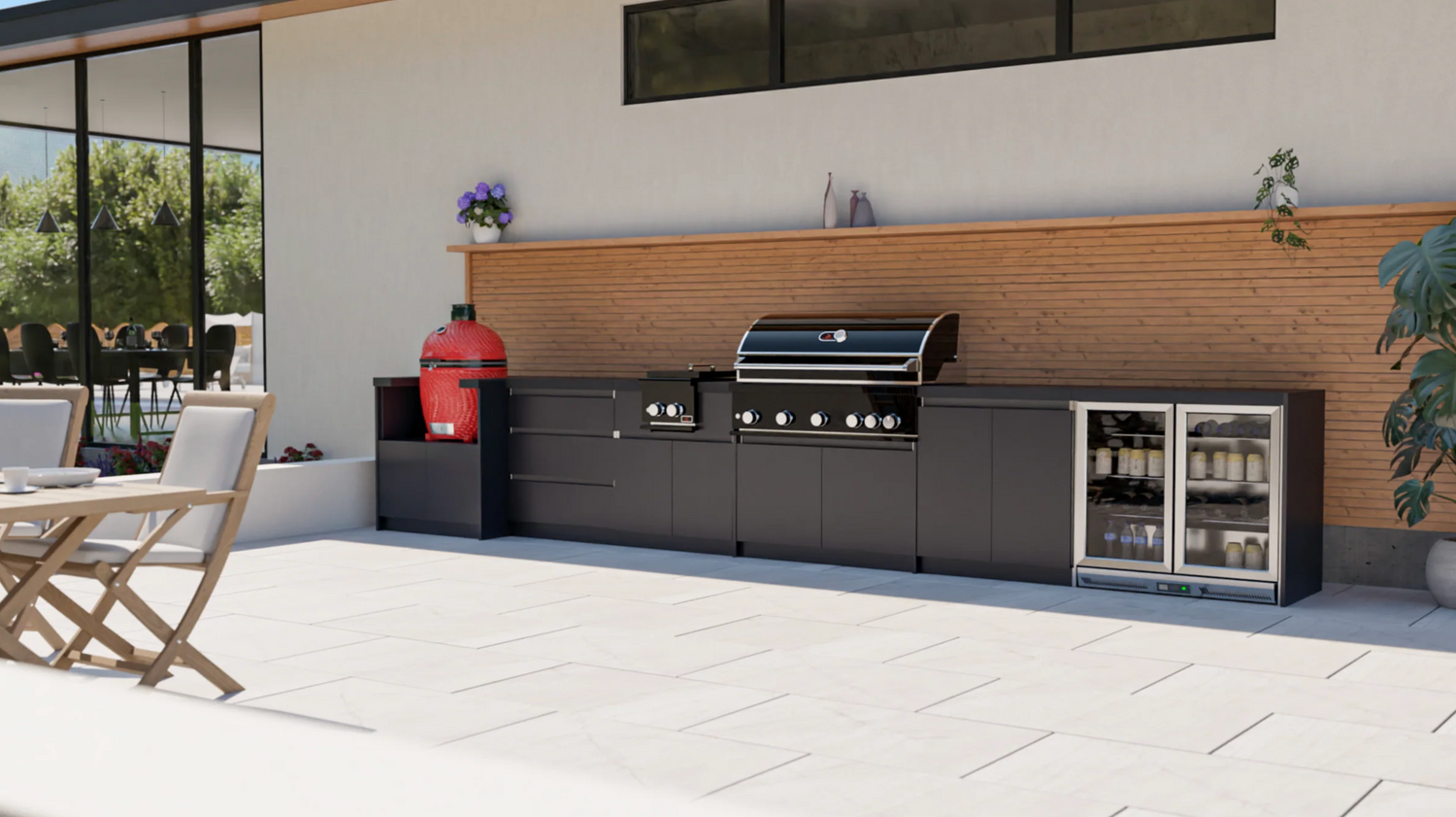 Whistler Fairford Outdoor Kitchens-Black