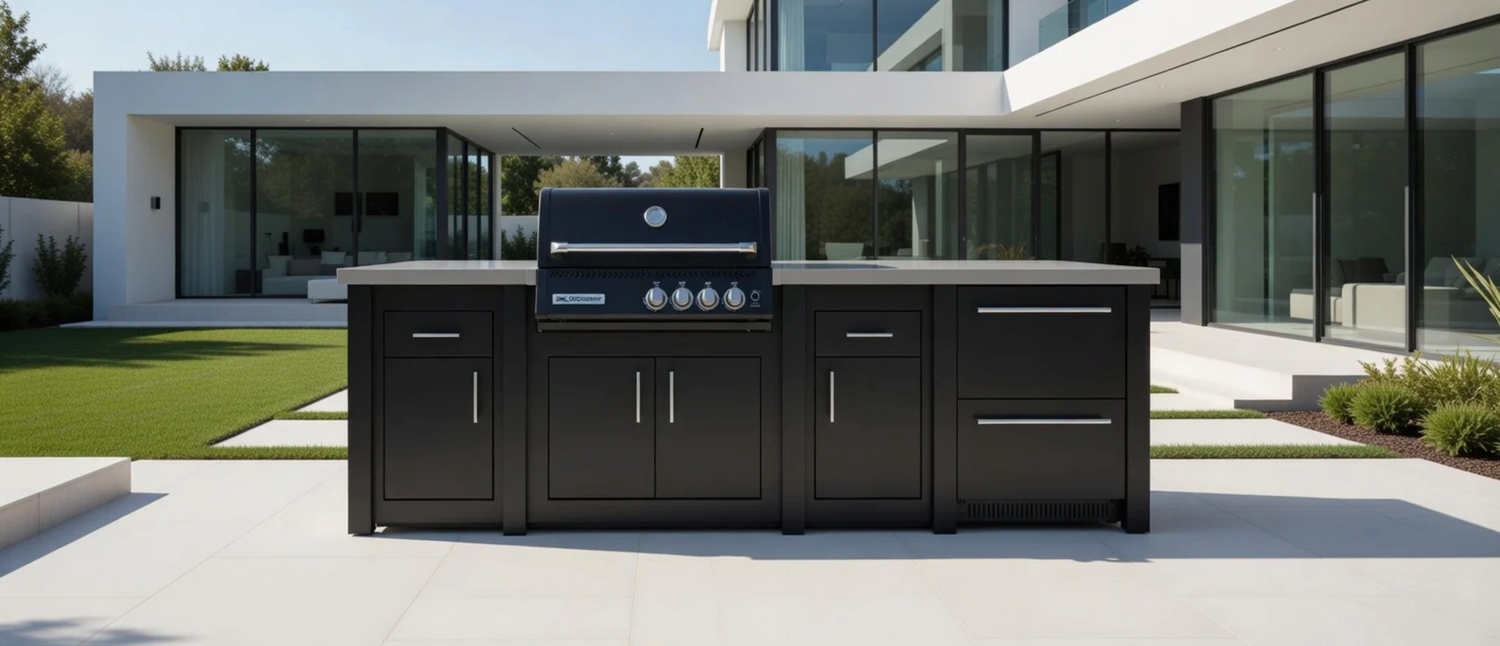 The GrandPro by Stoll Aluminium Outdoor Kitchen