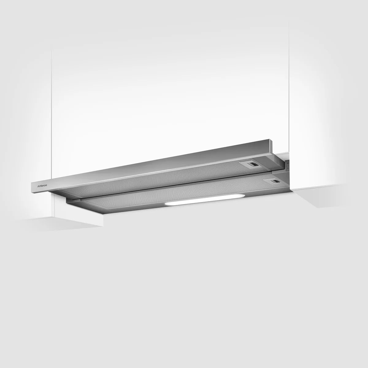 Airforce Slide 90cm Built-In Cooker Hood with Pull Out Extraction Pane ...