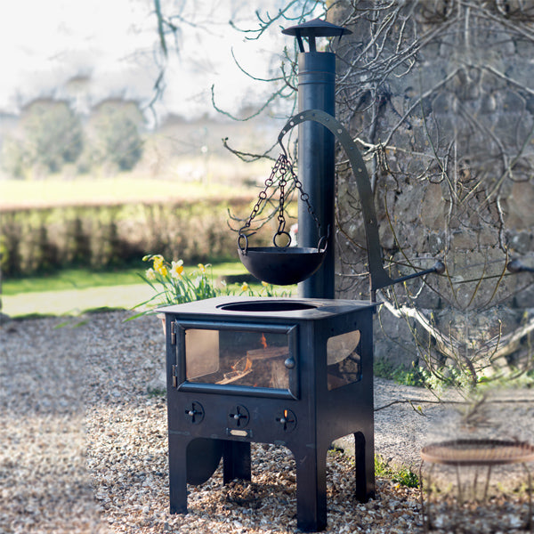 Medium Outdoor Wood Burner BBQ Kitchen
