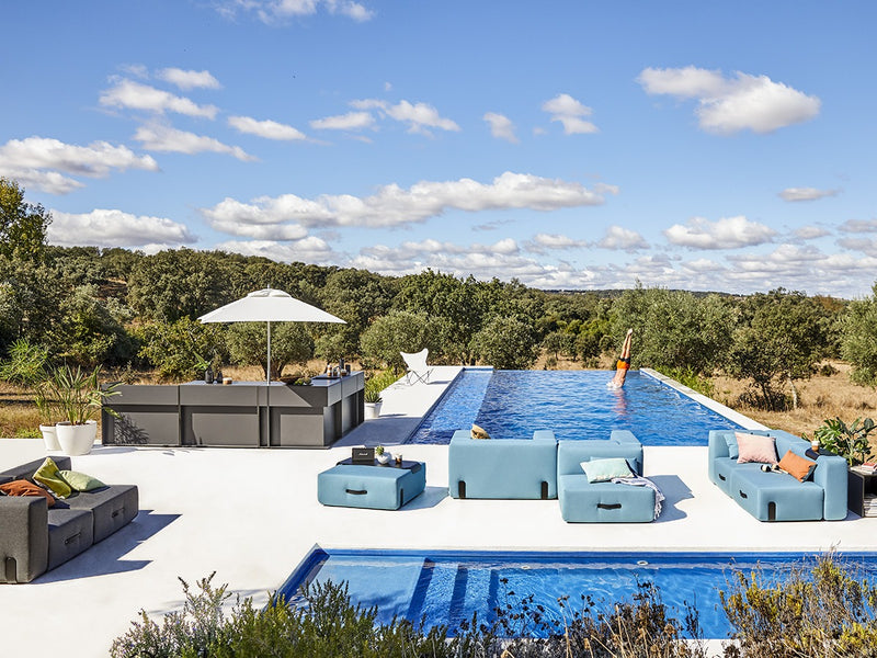 TICINO Outdoor kitchen Open Shelf Cabinet