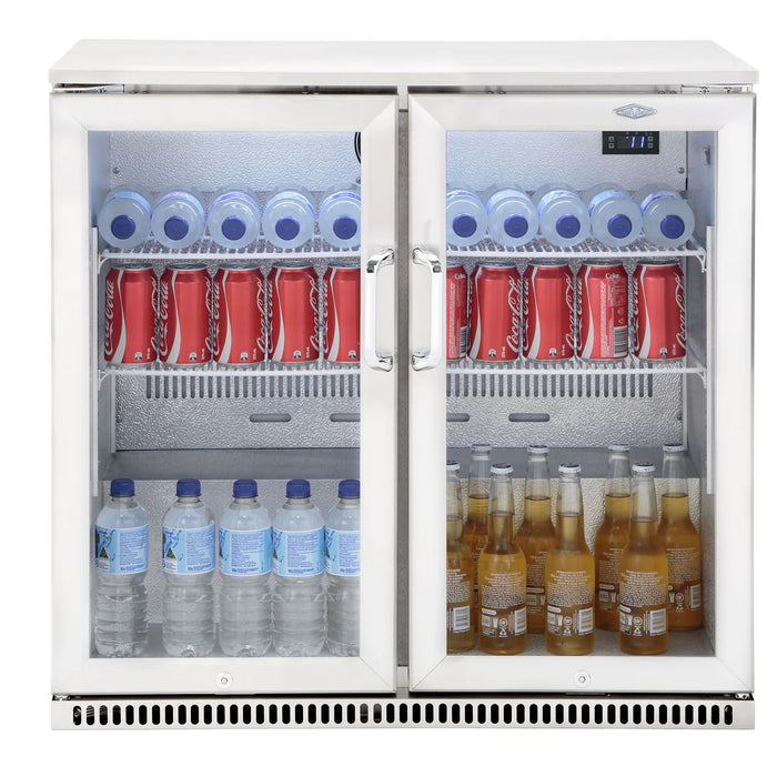 BeefEater Outdoor Double Door Fridge
