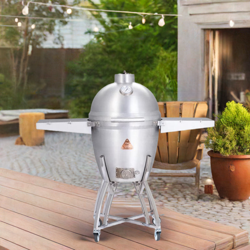 Blaze BLZ-20-KAMADO Cast Aluminum Kamado Grill and Cart