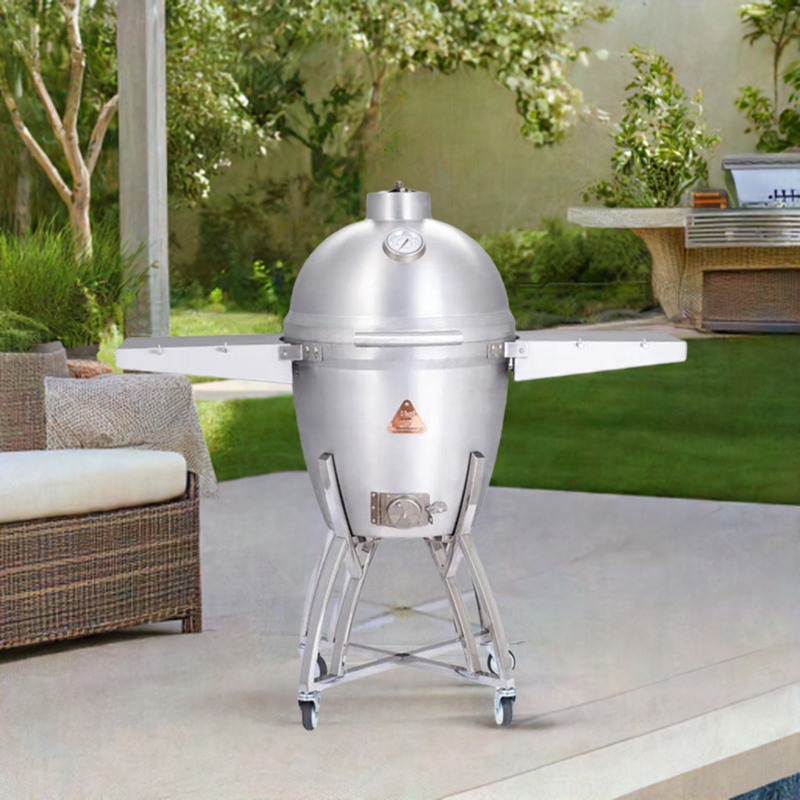 Blaze BLZ-20-KAMADO Cast Aluminum Kamado Grill and Cart