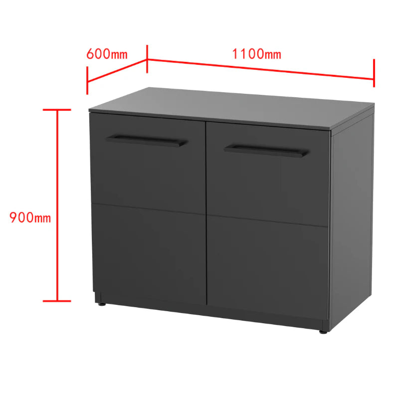 Cozze® Elements Outdoor Kitchen with Doors | 110cm