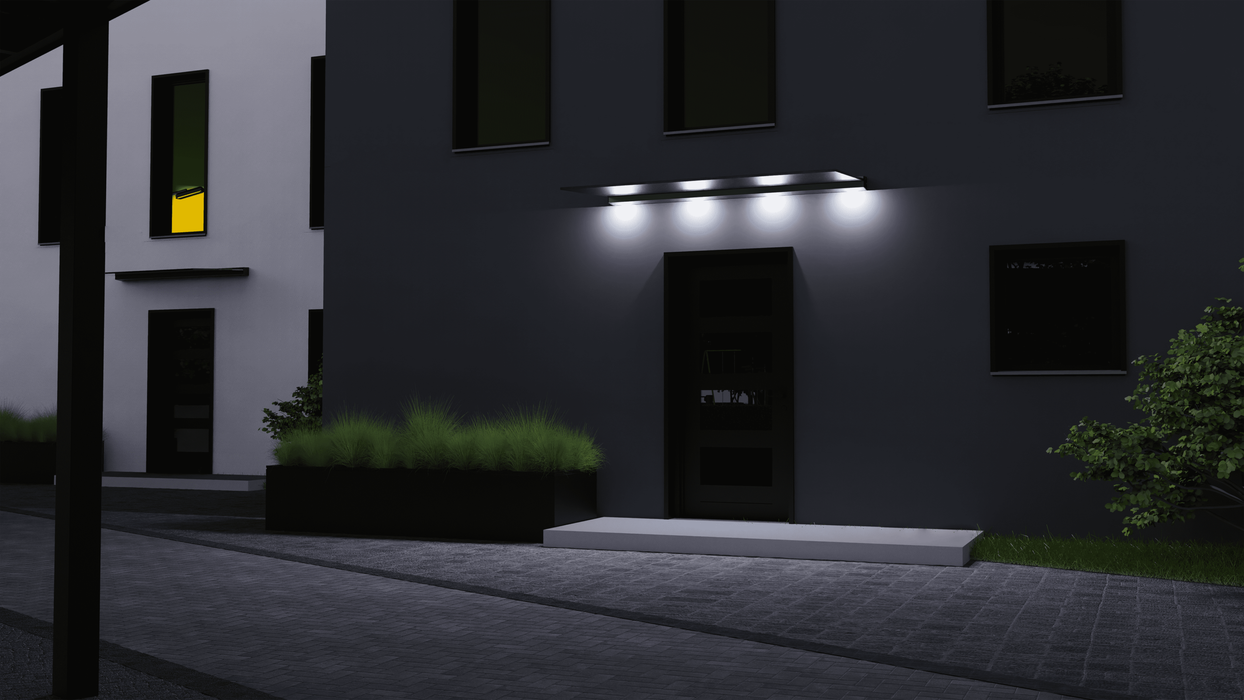 Door Canopy Width 2m x Depth 1m