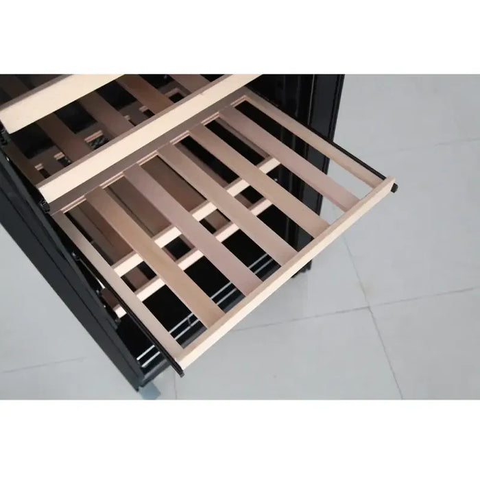 Wine cooler 110 bottles Black - Luxury GTF