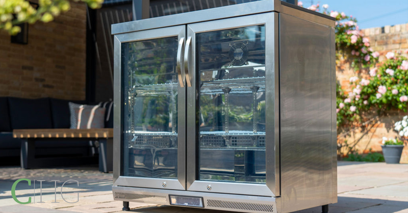 Whistler Cirencester Double door fridge